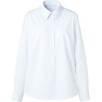 ハネクトーン早川 長袖ブラウス パープル 13号 8460-9（直送品）