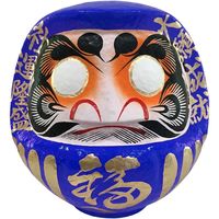 めでたや　福だるま　特大 楽天市場】【送料無料】和紙 お正月飾り 合格祈願 置物 招福