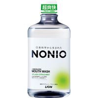 マウスウォッシュ NONIO ノニオ スプラッシュシトラスミント アルコール配合 超爽快 600mL 1本 口臭対策 医薬部外品 ライオン