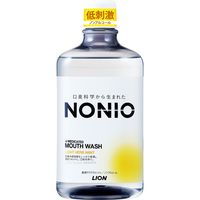 マウスウォッシュ NONIO ノニオ ライトハーブミント ノンアルコール 低刺激 1000mL 1本 口臭対策 医薬部外品 ライオン
