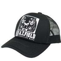 角利産業 A.T.FIELD メッシュキャップ BLK-2 EV-19（直送品）