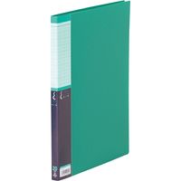 キングジム クリアーファイルSE A4 タテ型 20P 緑 5136ミト 1セット（3冊）（直送品）