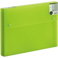 キングジム ドキュメントファイルSE A4 黄緑 5078キミ 1セット（2冊）（直送品）