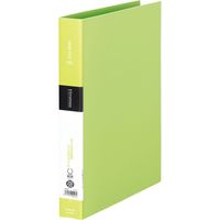 キングジム シンプリーズ　リングファイル　A4 タテ型　黄緑 642SPキミ 1セット（4冊）