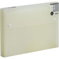 キングジム ドキュメントファイルSE A4 乳白 5078ニユ 1セット(2冊)