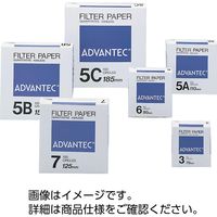 定量ろ紙 No.3 285mmφ 33680066 1セット（1箱：100枚入×5箱） アドバンテック東洋（直送品）