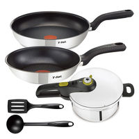 【ワゴンセール】 T-fal（ティファール） ティファールバラエティセット IH対応 9773 1セット 【数量限定】