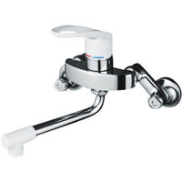 水栓金具】KVK シングルレバー式混合栓 MSK110KT 1個（直送品