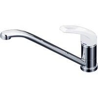 【水栓金具】KVK 流し台用シングルレバー式混合栓 KM5211 1個（直送品）