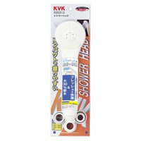 【水栓金具】KVK eシャワーNf シャワーヘッド（白） PZS312 1個（直送品）