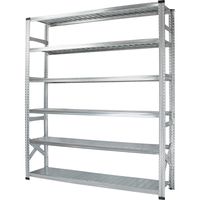 プラス KR軽量ラック1812x612 (天地5段) ライトグレー プラス KR軽量ラック （天地6段） 幅1212×奥行462×高さ1800mm