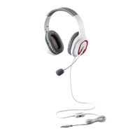 ヘッドセット オーバーヘッド ゲーミング 両耳 φ3.5mm 4極ミニプラグ PS5 任天堂スイッチ ホワイト HS-G30WH エレコム 1個（直送品）