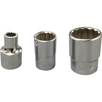 フローバル プロスタイルツール（PROSTYLE TOOL） ソケット（mm）12角タイプ 1/2×21 GE4D21 1個（直送品）