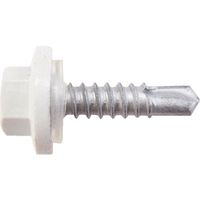 JPF プラカラー MBテクス 6ー14×35 WHー15(ホワイト) PC MB 6-14X35 DM WH-15 1箱(300本)（直送品）