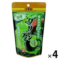 玉露園 国産抹茶100％使用 加糖 グリーンティー 1セット（120g×4袋）