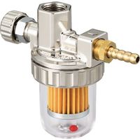 オンダ製作所 OFー50LVA オイルストレーナー Rc3/8×ホースニップル 1個 216-9733（直送品）