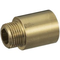 オンダ製作所 持出しソケット 黄銅 PJ1/2×45mm OS-031I 1個 224-6811（直送品）
