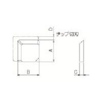 京セラ 部品 チップブレーカ CB-S4220 1個 543-7440（直送品）