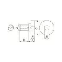 京セラ 部品 ねじ（クーラントホール付き） HF24X60H 1個 549-4427（直送品）