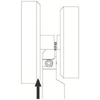 京セラ サブスピンドル対応突っ切り用ホルダ KGDS KGDSL1616JX-1.3B 1本 805-0418（直送品）