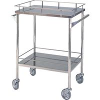 大阪製罐 OS メディカルワゴン MW308 1台 136-4216（直送品）