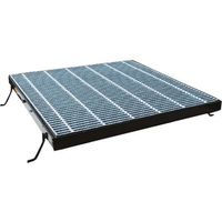 宝機材 タカラ LSハイテングレーチング ますぶた正方形用 細目 Tー14 NDH38-88 1枚 215-4827（直送品）