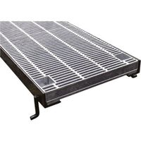 宝機材 タカラ LSハイテングレーチング ボルト固定式一般用 細目 Tー25 NBH44-45A 1枚 215-1712（直送品）