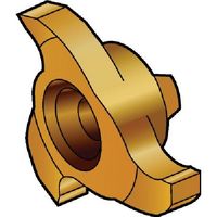 サンドビック SANDVIK コロミル327 溝入れ加工用チップ(350) 1025 327R12-22 18545-GC 1セット(2個)（直送品）