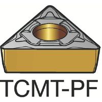 サンドビック コロターン107 旋削用ポジチップ（12 TCMT 09 02 02-PF 1515 358-6227（直送品）
