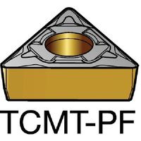 サンドビック コロターン107 旋削用ポジチップ（12 TCMT 11 03 08-PF 5015 579-3343（直送品）