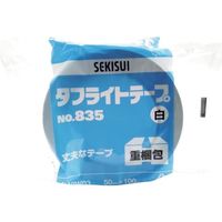 積水化学工業 積水 タフライトテープ#835 50X100 白 P40W03 1セット(50巻) 158-7611（直送品）