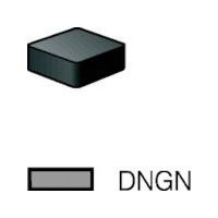 SANDVIK TーMax 旋削用セラミックネガチップ(610) 650 DNGN 15 04 08T01020 1セット(10個)（直送品）