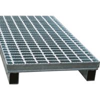 宝機材 タカラ LSハイテングレーチング かさ上げ(JIS道路側溝用) あら目 Tー25 NFJP65-50A 1枚 215-3267（直送品）