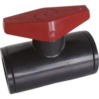 積水化学工業 エスロン ミニボール 本体材質PVC シール材質FKM ねじ 15A MV12NV 1台 211-8894（直送品）