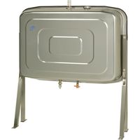 オーティ・マットー OTー201TST 1/2B ステンレス壁ピタタイプ 1台 135-1588（直送品）