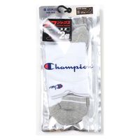 Champion(チャンピオン) バスケットボール ソックス ショートソックス 23cm ホワイト C3VB706S 3足（直送品）