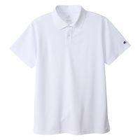Champion(チャンピオン) ポロシャツ POLO SHIRT L ホワイト C3XS396 1枚（直送品）