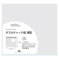 錦尚金 非日常 ダブルチャック袋 横型 100枚 4582559943794 10個（直送品）