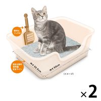 獣医師開発 猫トイレ 2個セット ニオイをとる砂 獣医師開発※猫トイレ スタートセット ※東京猫