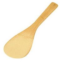 用美 しゃもじ 竹・塗杓子 18cm [8個入] yub-08154（直送品）