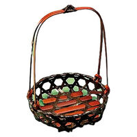 用美 かご 柄付珍味篭 [2個入] yub-22366（直送品）