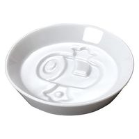 用美 小皿 白磁・絵柄入醤油皿　打出の小槌 [10個入] yub-27612（直送品）