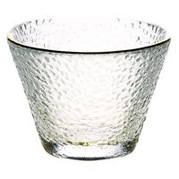 用美 珍味 金縁硝子珍味入 ディンプル [9個入] yub-27730（直送品）