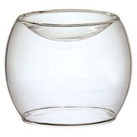 用美 ガラス小鉢 硝子・エアー 浅型小鉢 [5個入] yub-27739（直送品）