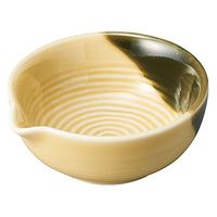 用美 珍味 新・片口小鉢 黄瀬戸 [13個入] yub-27767（直送品）