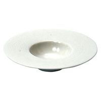 用美 珍味 リムプレート プチ ホワイト [5個入] yub-32462（直送品）