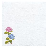 用美 ランチョンマット ５寸グルメ敷紙　紫陽花　(100枚入) [3個入] yub-64775（直送品）