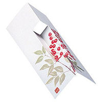 用美 箸置き お箸レスト なんてん (200枚入) [3個入] yub-65608（直送品）