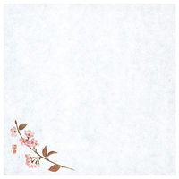 用美 油天紙 4寸御所の花　耐油天紙　桜 (100枚入) [5個入] yub-65816（直送品）