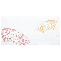 用美 ランチョンマット 薄色四季紙 南天　(100枚入) [3個入] yub-65872（直送品）